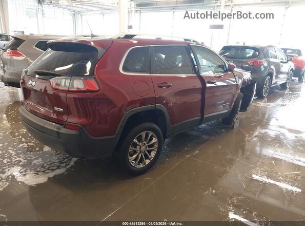 1C4PJLLB8LD654039 2020 JEEP CHEROKEE Red Rear right