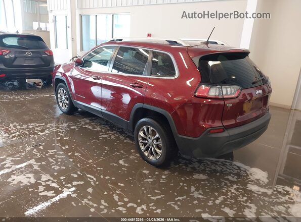 1C4PJLLB8LD654039 2020 JEEP CHEROKEE Red Rear left
