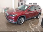 2020 Jeep Cherokee Latitude Plus Fwd Red vin: 1C4PJLLB8LD654039