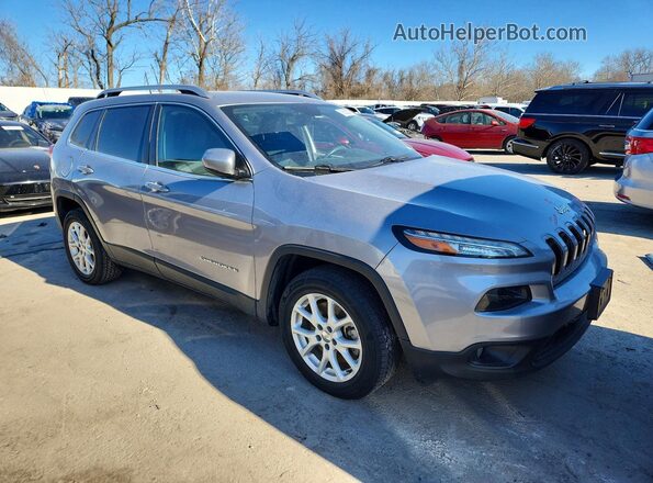 1C4PJLLB9JD512117 2018 JEEP CHEROKEE Серебряный Передняя правая четверть
