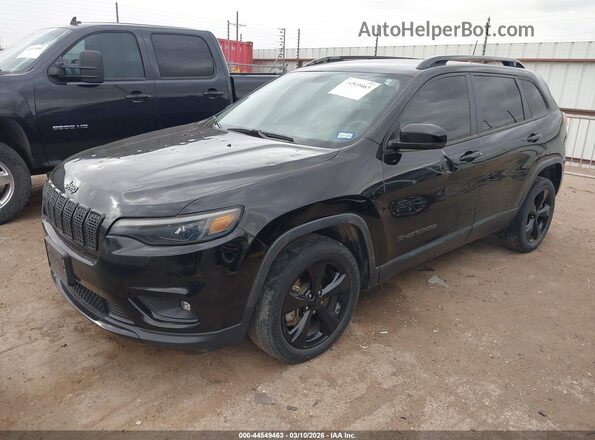1C4PJLLX0KD302714 2019 JEEP CHEROKEE Черный Передняя левая четверть
