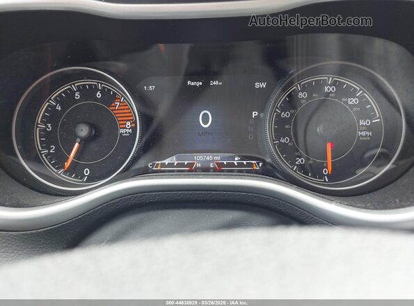 1C4PJMBS5HW615525 2017 JEEP CHEROKEE Черный Вид задних сидений