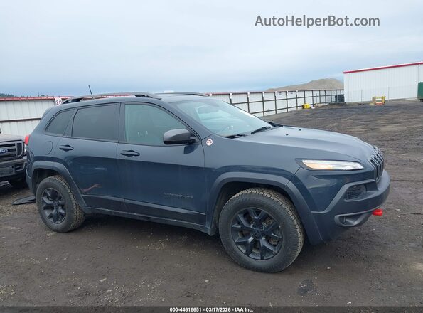 1C4PJMBS7GW224634 2016 JEEP CHEROKEE Gray Vista interior trasera