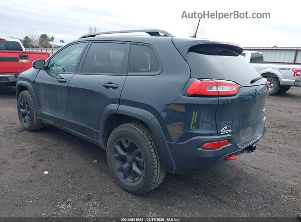 1C4PJMBS7GW224634 2016 JEEP CHEROKEE Gray Trasero izquierdo