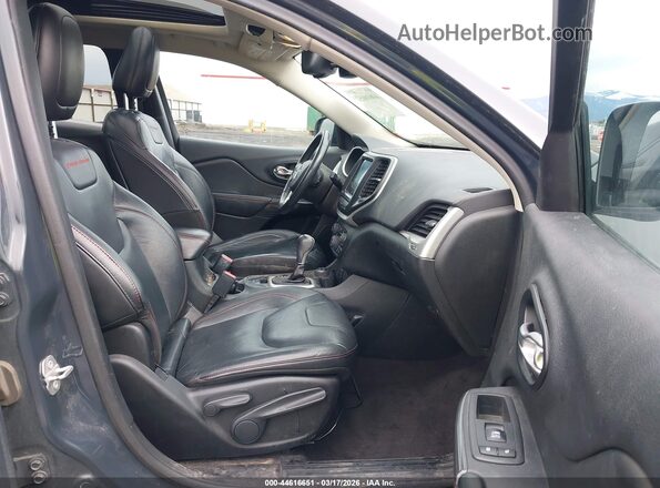 1C4PJMBS7GW224634 2016 JEEP CHEROKEE Gray Vista interior delantera