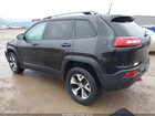2016 Jeep Cherokee Trailhawk Черный vin: 1C4PJMBS8GW361209