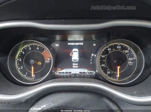 1C4PJMBS8GW361209 2016 JEEP CHEROKEE Черный Вид задних сидений