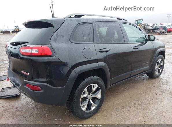 1C4PJMBS8GW361209 2016 JEEP CHEROKEE Черный Задняя правая четверть