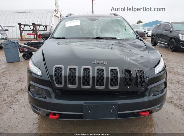 1C4PJMBS8GW361209 2016 JEEP CHEROKEE Черный Вид щитка приборов