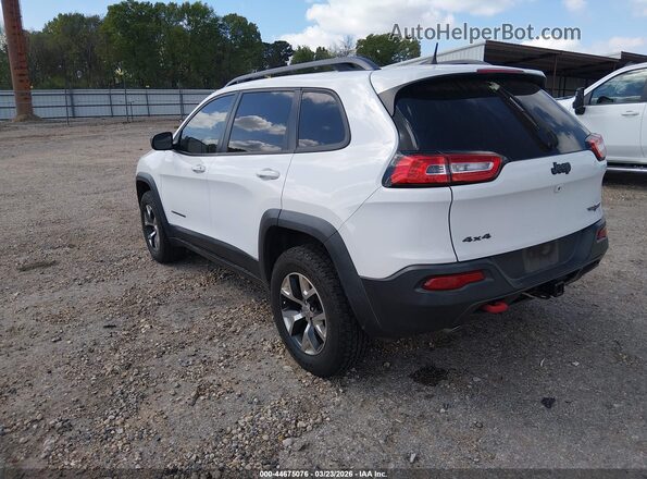 1C4PJMBSXHW547125 2017 JEEP CHEROKEE Белый Задняя левая четверть