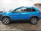 2017 Jeep Cherokee Trailhawk 4x4 Blue vin: 1C4PJMBSXHW648732