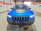 2019 Jeep Cherokee Trailhawk Blue vin: 1C4PJMBX0KD201003