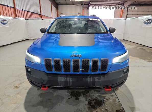 1C4PJMBX0KD201003 2019 JEEP CHEROKEE Blue 