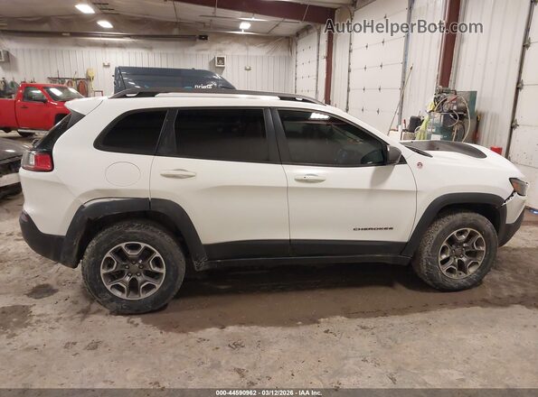 1C4PJMBX0LD583132 2020 JEEP CHEROKEE Белый Вид задней части салона
