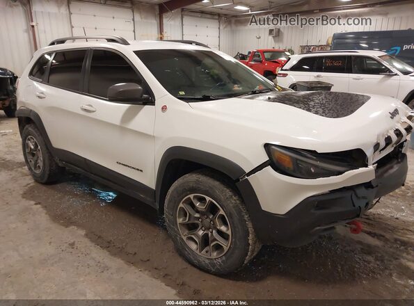 1C4PJMBX0LD583132 2020 JEEP CHEROKEE Белый Передняя правая четверть