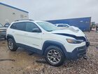 2021 Jeep Cherokee Trailhawk White vin: 1C4PJMBX3MD241675