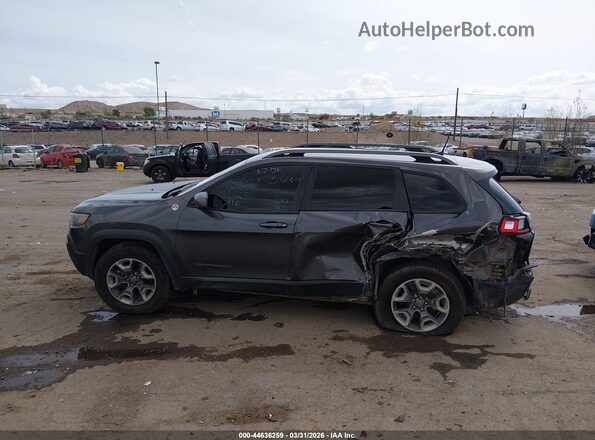 1C4PJMBX7KD328797 2019 JEEP CHEROKEE Gray უკანა სალონის ხედი