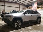 2021 Jeep Cherokee Trailhawk Gray vin: 1C4PJMBX8MD171641