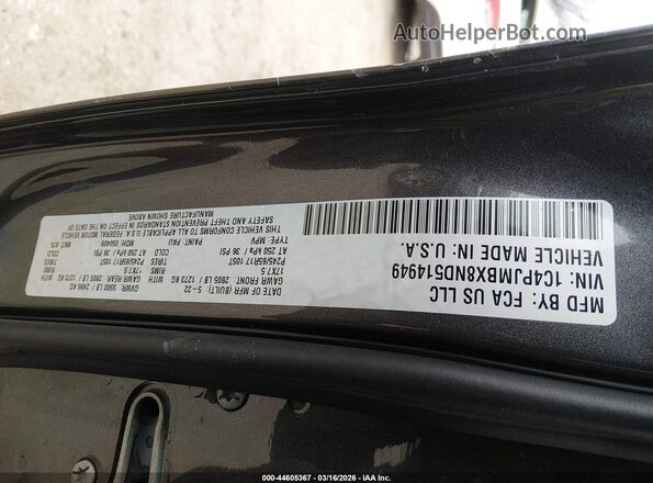 1C4PJMBX8ND514949 2022 JEEP CHEROKEE Серый Вид подкапотного пространства