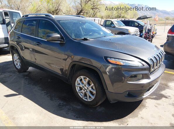 1C4PJMCB2HW525800 2017 JEEP CHEROKEE Серебряный Передняя правая четверть