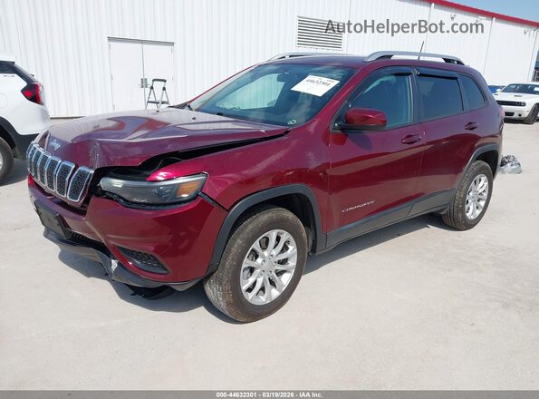 1C4PJMCB2LD581949 2020 JEEP CHEROKEE Maroon Front left