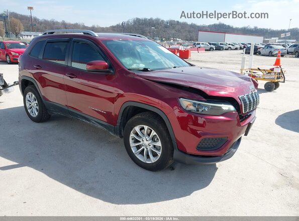 1C4PJMCB2LD581949 2020 JEEP CHEROKEE Maroon Front right