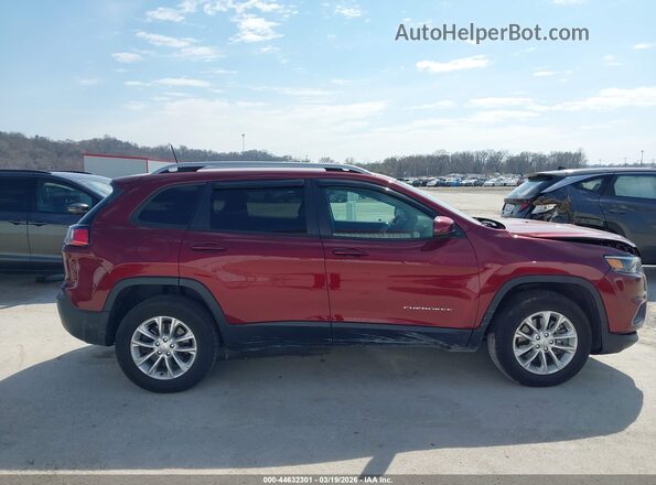1C4PJMCB2LD581949 2020 JEEP CHEROKEE Maroon Rear interior view