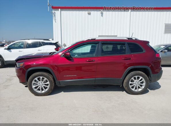 1C4PJMCB2LD581949 2020 JEEP CHEROKEE Maroon 360 interior view