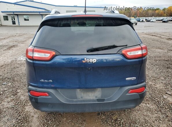1C4PJMCB4JD554524 2018 JEEP CHEROKEE Blue Widok z tyłu