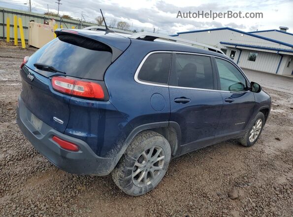 1C4PJMCB4JD554524 2018 JEEP CHEROKEE Blue Tył prawy