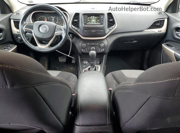 1C4PJMCB4JD554524 2018 JEEP CHEROKEE Blue Widok deski rozdzielczej