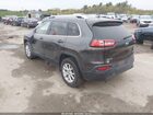 2016 Jeep Cherokee Latitude Gray vin: 1C4PJMCB5GW338016