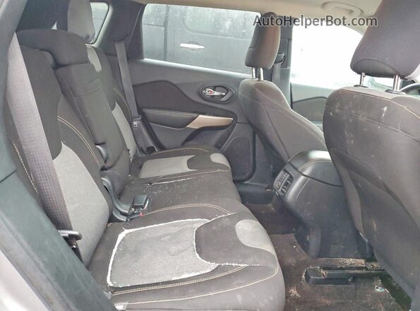1C4PJMCB6JD551124 2018 JEEP CHEROKEE Серебряный Вид задней части салона