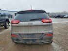 2018 Jeep Cherokee Latitude Серебряный vin: 1C4PJMCB6JD551124