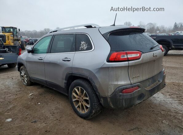1C4PJMCB6JD551124 2018 JEEP CHEROKEE Серебряный Задняя левая четверть