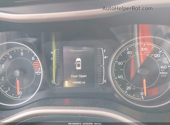 1C4PJMCB6JD572359 2018 JEEP CHEROKEE Черный Вид задних сидений