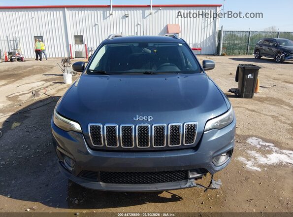 1C4PJMCB7KD433102 2019 JEEP CHEROKEE Синий Вид щитка приборов