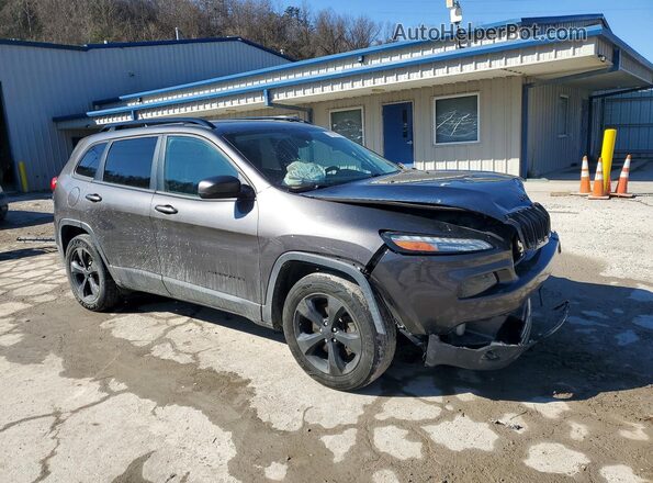 1C4PJMCBXJD575605 2018 JEEP CHEROKEE Угольный Передняя правая четверть