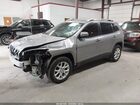 2016 Jeep Cherokee Latitude Silver vin: 1C4PJMCS6GW278991