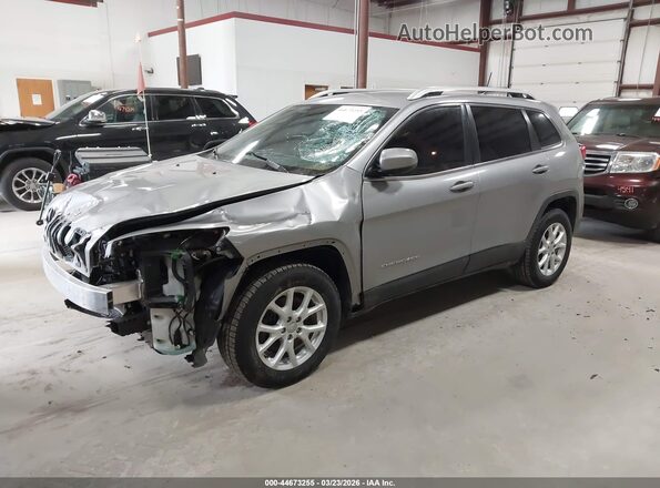 1C4PJMCS6GW278991 2016 JEEP CHEROKEE Silver წინა მარცხენა ხედი სამი მეოთხედიდან