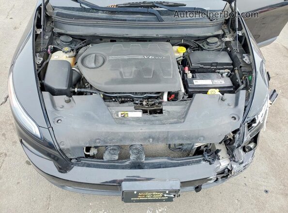 1C4PJMCS8HW597116 2017 JEEP CHEROKEE Черный Вид подкапотного пространства