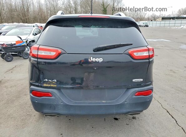 1C4PJMCS8HW597116 2017 JEEP CHEROKEE Черный Вид сзади