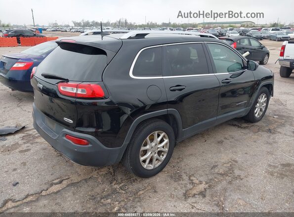 1C4PJMCS8HW605229 2017 JEEP CHEROKEE Черный Задняя правая четверть