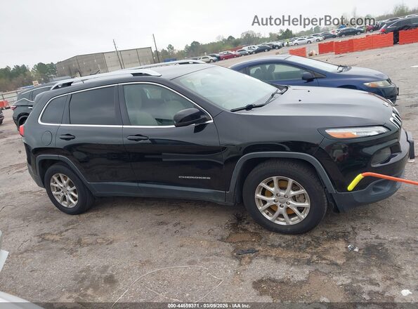 1C4PJMCS8HW605229 2017 JEEP CHEROKEE Черный Вид задней части салона