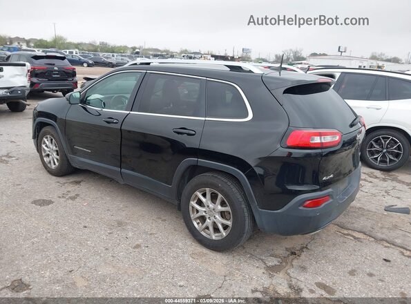 1C4PJMCS8HW605229 2017 JEEP CHEROKEE Черный Задняя левая четверть