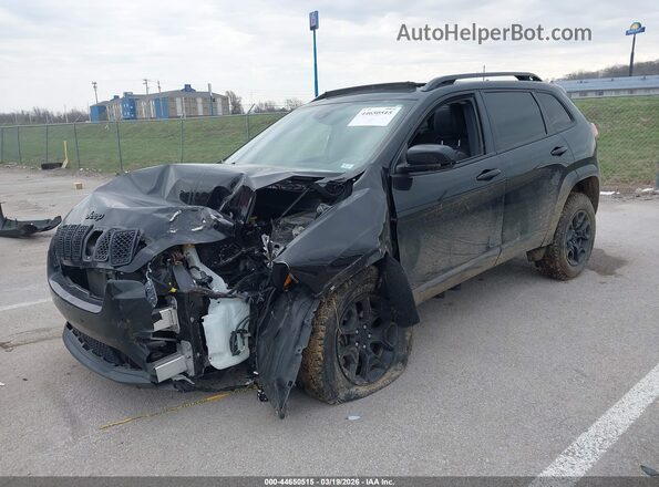 1C4PJMCX2ND555964 2022 JEEP CHEROKEE Черный Передняя левая четверть