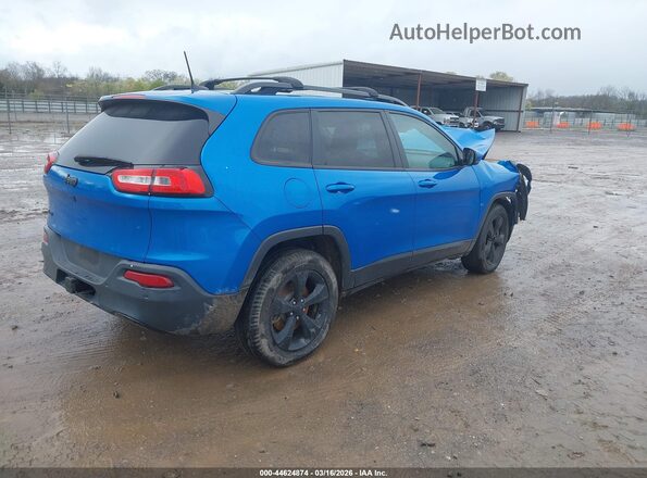 1C4PJMDB0JD617133 2018 JEEP CHEROKEE Синий Задняя правая четверть