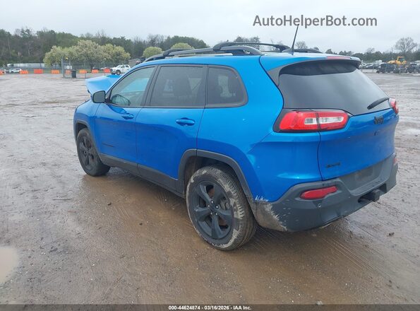 1C4PJMDB0JD617133 2018 JEEP CHEROKEE Синий Задняя левая четверть
