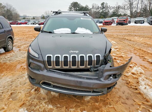 1C4PJMDB4GW279023 2016 JEEP CHEROKEE Угольный Вид спереди