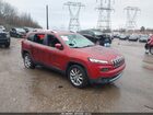 2017 Jeep Cherokee Limited 4x4 Red vin: 1C4PJMDB6HD217331